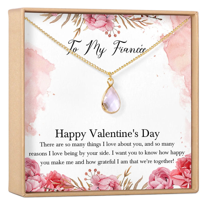 Valentine's Day Gift for Fianc̩e Necklace by Dear Ava