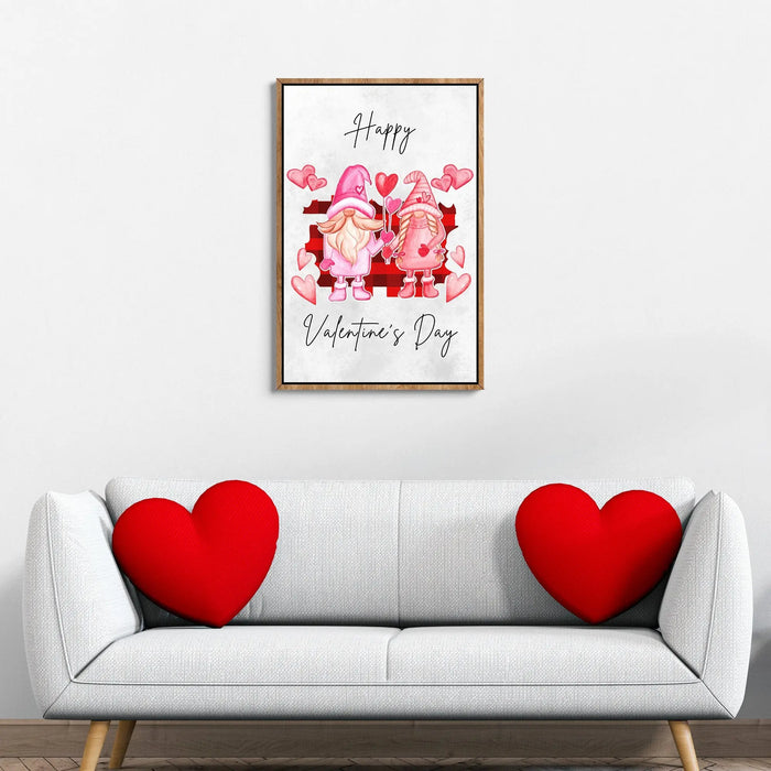 Valentine's Gnomes Sign by Tailored Canvases