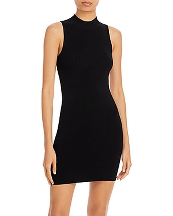 Line and Dot Audrey Mini Dress with Chain by Vanessa Jane