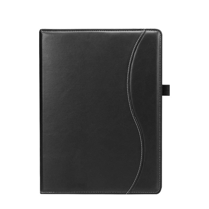 Venture Series Business Folio Case with side pocket - Microsoft Surface Pro 9, Pro 10, and Pro 11th Edition by Zerodamage Sahara Case LLC