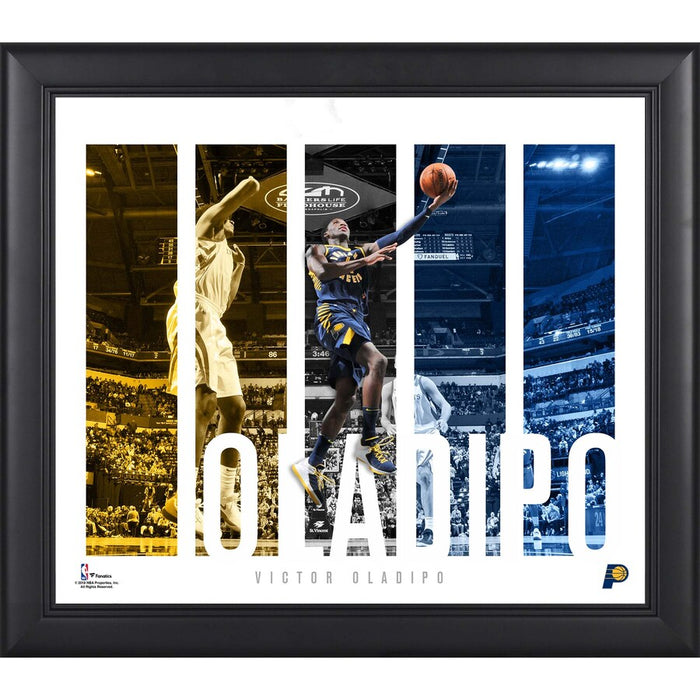 Indiana Pacers Victor Oladipo Fanatics Authentic Framed 15x 17 Player Panel by Vanessa Jane