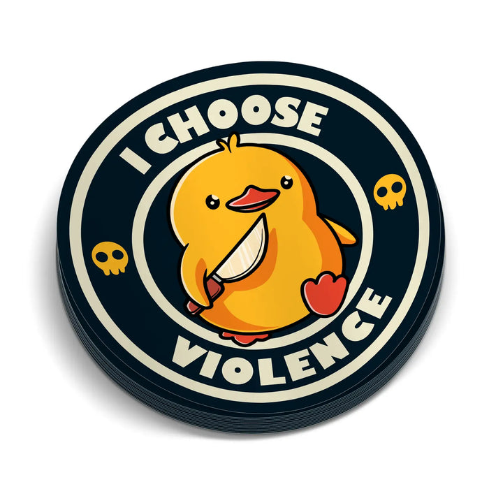 Violence - Hard Hat Decal by Armed American Supply
