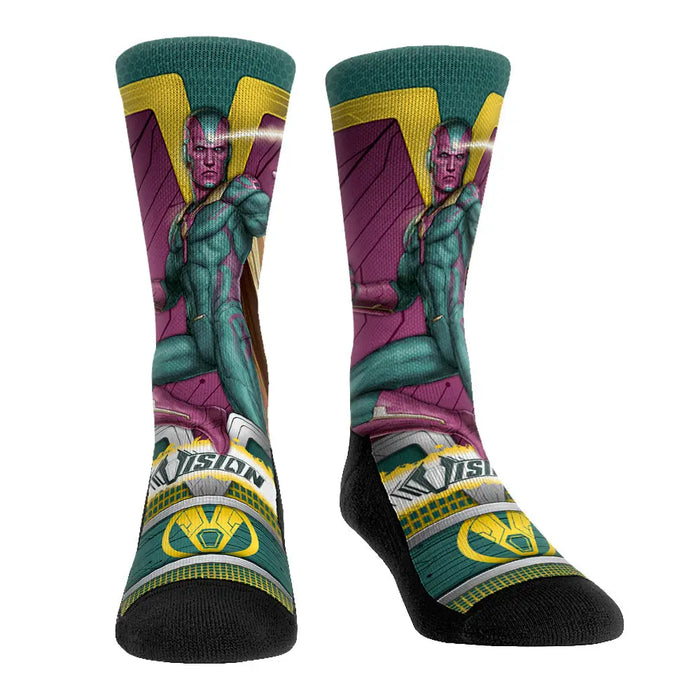 Vision - Hero Pose by Rock 'Em Socks