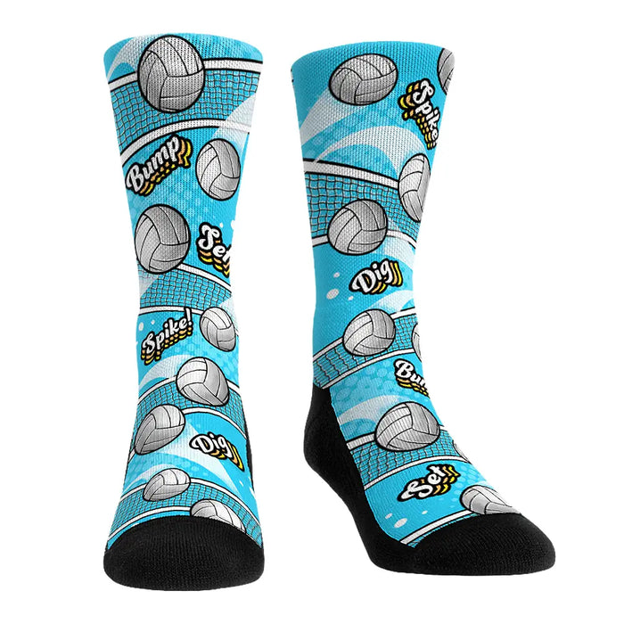 Volleyball - All-Over by Rock 'Em Socks