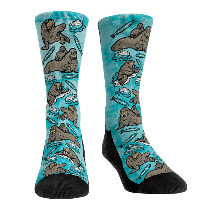 Walruses All-Over by Rock 'Em Socks