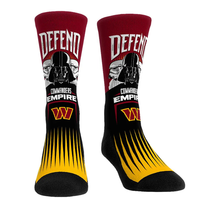 Washington Commanders - Star Wars - Defend The Empire by Rock 'Em Socks