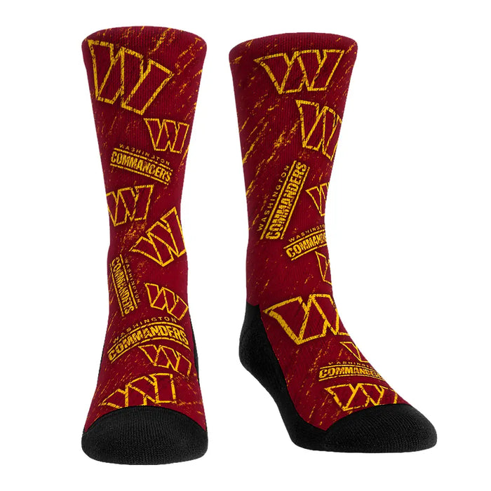 Washington Commanders - Throwback All-Over by Rock 'Em Socks