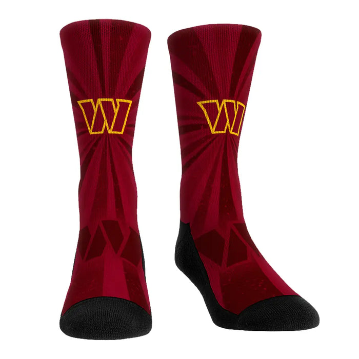 Washington Commanders - Throwback Swirl by Rock 'Em Socks