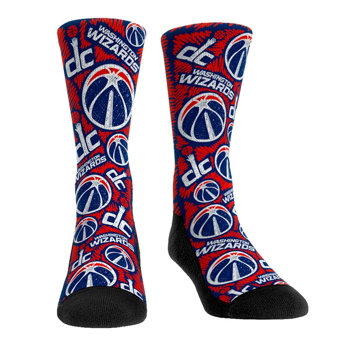Washington Wizards - Logo Sketch by Rock 'Em Socks