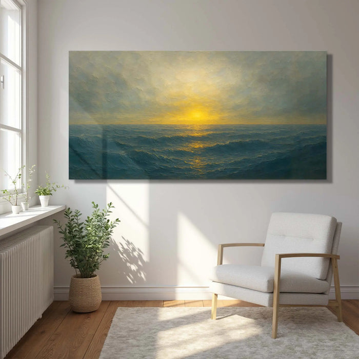 Waterscape Abstract Wall Art IV by Tailored Canvases