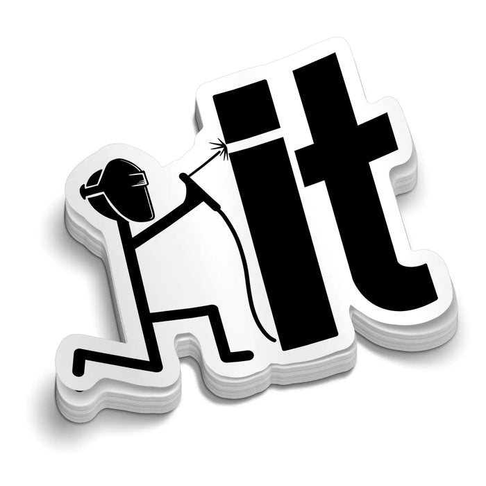Weld It - Hard Hat Decal by Armed American Supply