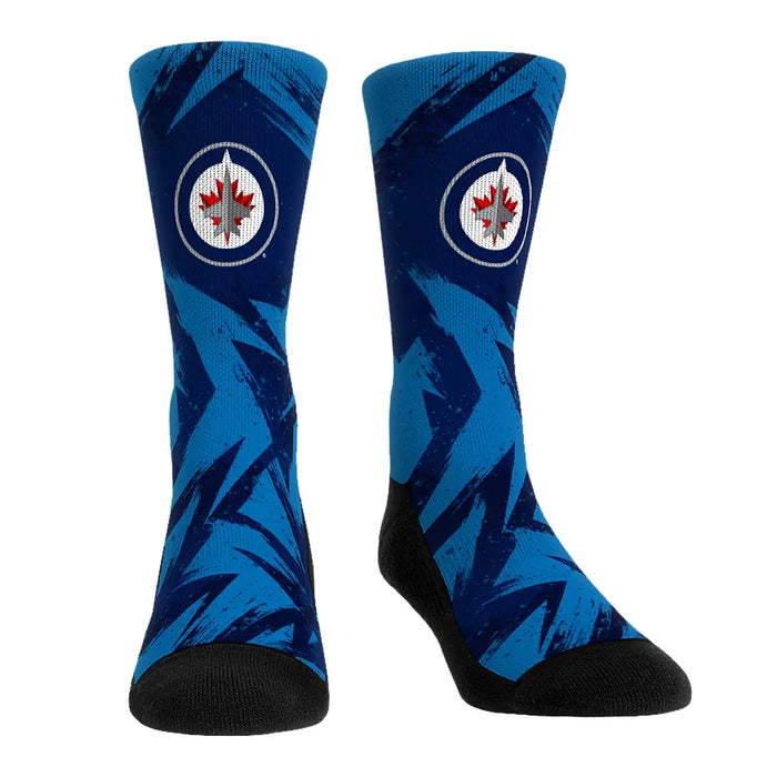 Winnipeg Jets - Game Paint by Rock 'Em Socks