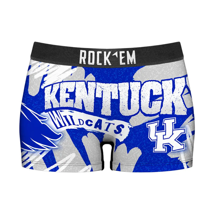 Women's Boy Shorts - Kentucky Wildcats - Team Blast by Rock 'Em Socks