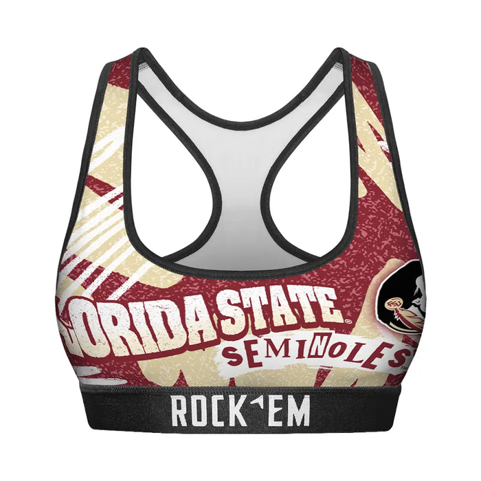Women's Sports Bra - Florida State Seminoles - Team Blast by Rock 'Em Socks