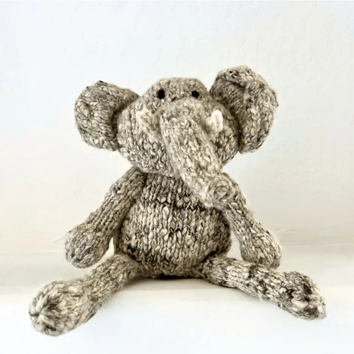 Wool Knit Buddy | Elliott the Elephant by Finn + Emma