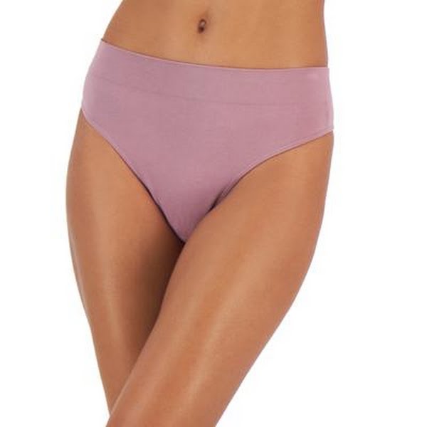Jenni Womens Seamless Ribbed Hi-Cut Thong by Vanessa Jane