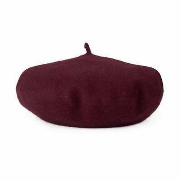 I.N.C. International Concepts Solid Wool Beret Hat by Vanessa Jane