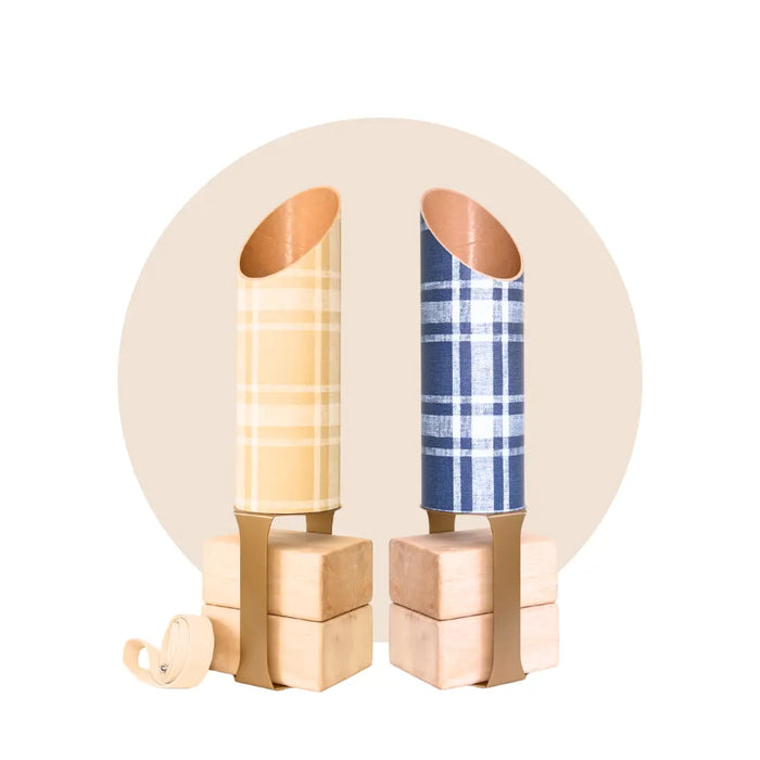 Yoga Storage Tube | Dad Plaid by Mache