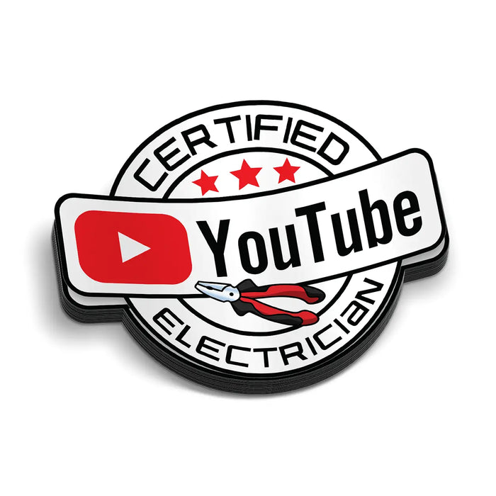 YT Electrician Hard Hat Decal by Armed American Supply