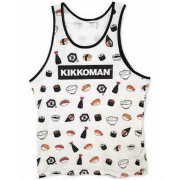 Changes Kikkoman Mens Printed Tank by Vanessa Jane