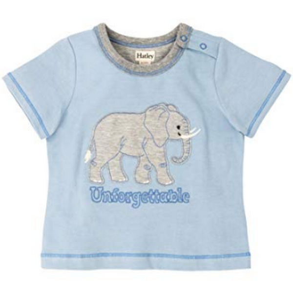 Hatley Baby Boys Graphic Tee Shirt, Elephant, Size 3–6M by Vanessa Jane