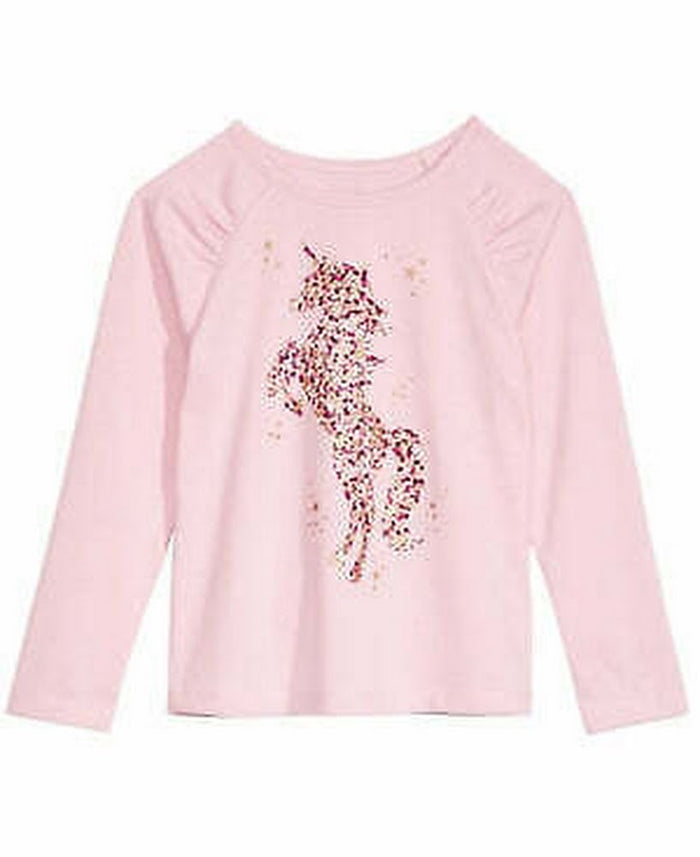 Epic Threads Little Girls Sparkle Unicorn T-Shirt, Size 5 by Vanessa Jane