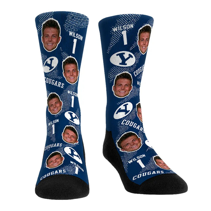 Zach Wilson - BYU Cougars - Football Guy by Rock 'Em Socks
