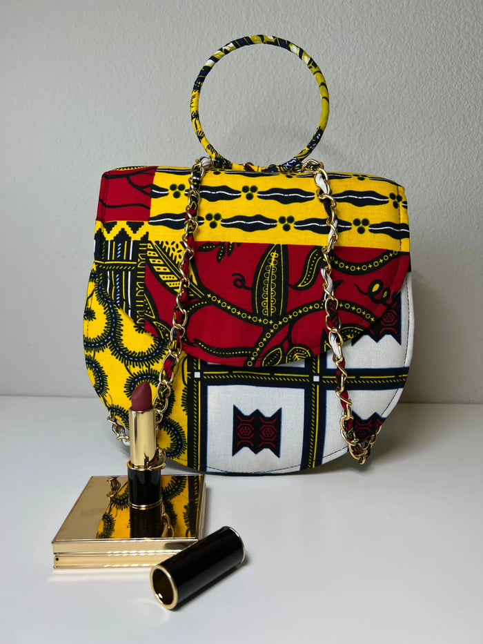 ZAI African Print Handbag by Duma Mbili LLC