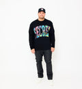 Multi Color - Long Sleeve Tee Black by SecretScientist