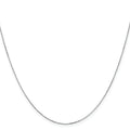 0.5 mm 14k Gold Box Chain with Lobster Clasp by Fine Color Jewels