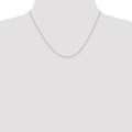 0.5 mm 14k Solid Gold Box Link Chain For Women by Fine Color Jewels