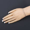 0.79 Ct Heart Pink Morganite Prong Silver Bolo Adjustable Bracelet by Fine Color Jewels
