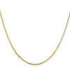 0.8 mm Gold-plated Sterling Silver Box Chain 18 inch