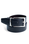 Reversible Genuine Leather Black/Brown Men's Belt