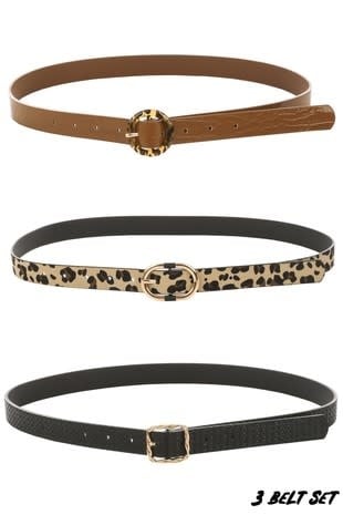 Leather Belt by Boutique 23