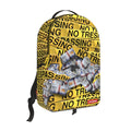 Sprayground No Trespassing Money Stashed DLXSR Backpack B5371 by I-Max Fashions