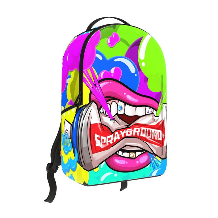 Sprayground Paint Lips DLXR Backpack B7519 by I-Max Fashions