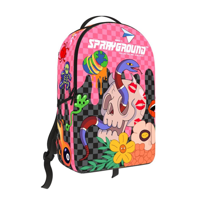 Sprayground Wtf Skull Drip DLXSV Backpack B7604 by I-Max Fashions