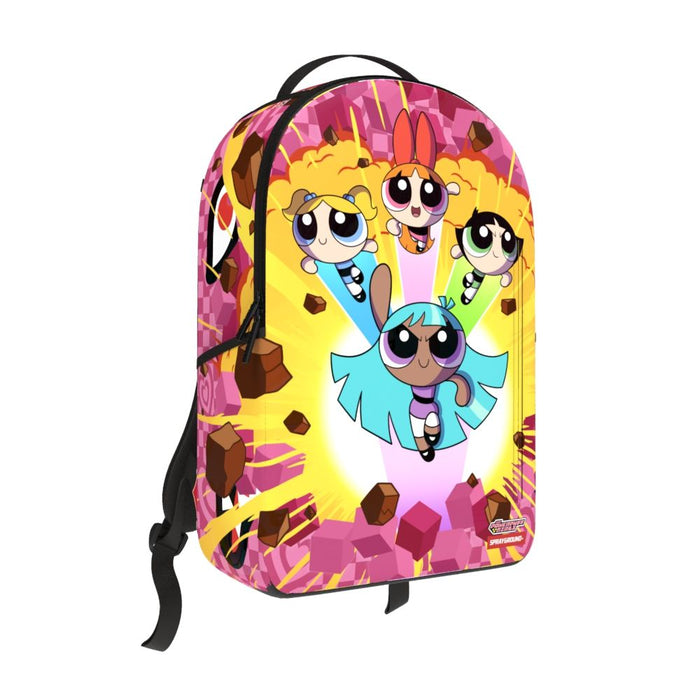Sprayground Powerpuff Strike DLXSV Backpack B7135 by I-Max Fashions