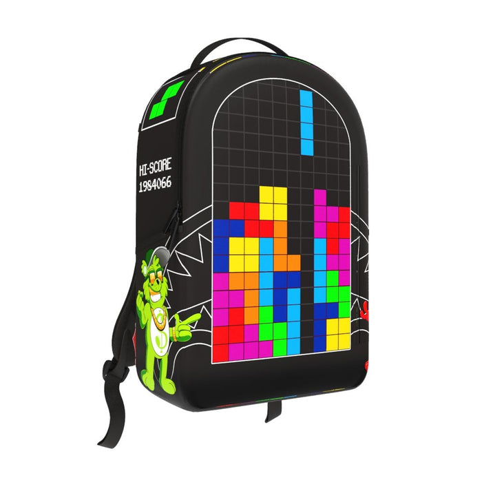 Sprayground Money Bears and Tetris Backpack B7353 by I-Max Fashions