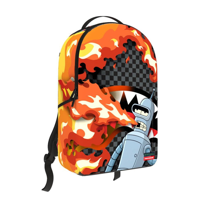 Sprayground Bender Fire Drama DLXV Backpack B7795 by I-Max Fashions