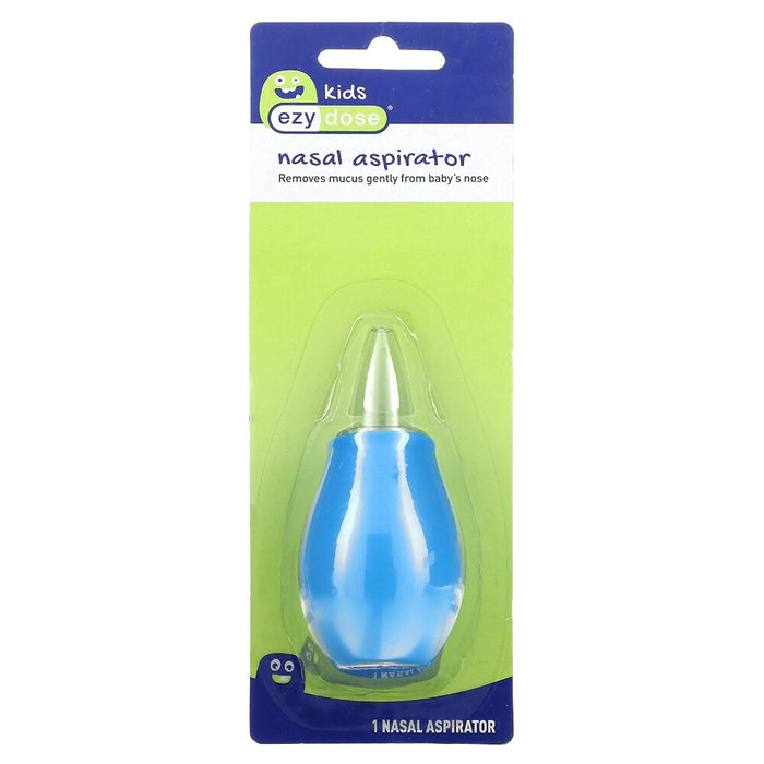 Ezy Dose Kids Baby Nasal Aspirator, Safe & Gentle Mucus Remover – 1 ct by Pasteur Pharmacy