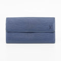 Louis Vuitton Epi Blue Sarah Wallet #1776 by Bolt Boutique