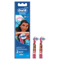 12X Oral-B Kids Disney Princess Moana Replacement Brush Heads 2Pk Extra Soft =24 by Price Is Right Miami
