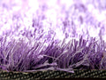 DaDa Bedding Shaggy Soft Door Mat Carpet Rug - 20" x 32" Striped Shiny Purple Lavender by DaDalogy Bedding Collection