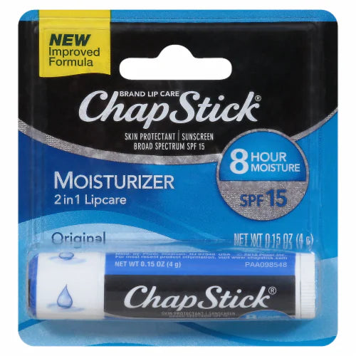 ChapStick Broad Spectrum SPF 15 Original Moisturizer 2 In 1 Lipcare by Pasteur Pharmacy