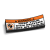 Dick Beaters Warning Decal - Tools
