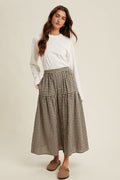 Basic Long Sleeve Tee With Raw Edge Detail by Boutique 23