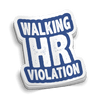 HR Violation Hard Hat Decal