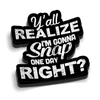 Snap Someday Hard Hat Decal